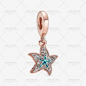 Pandora Sparkling Starfish Dangle Charm